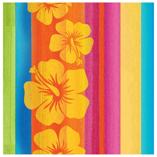 16x Hawaii-Hibiscus thema servetten 33 x 33 cm