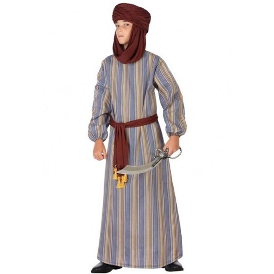 Arabische strijder Ali verkleed kostuum-gewaad voor jongens