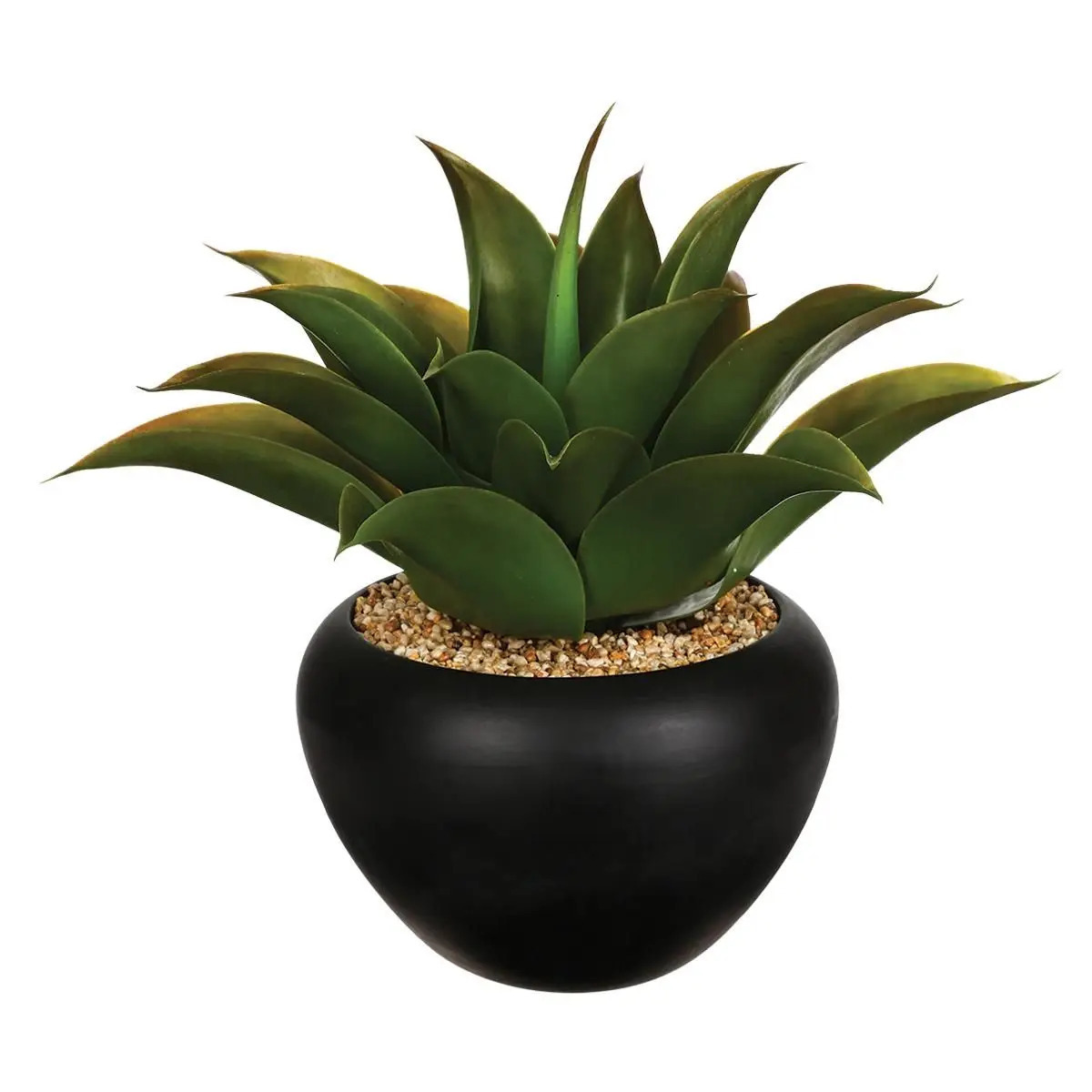 Atmosphera Aloe Vera kunstplant in keramische pot 37 cm