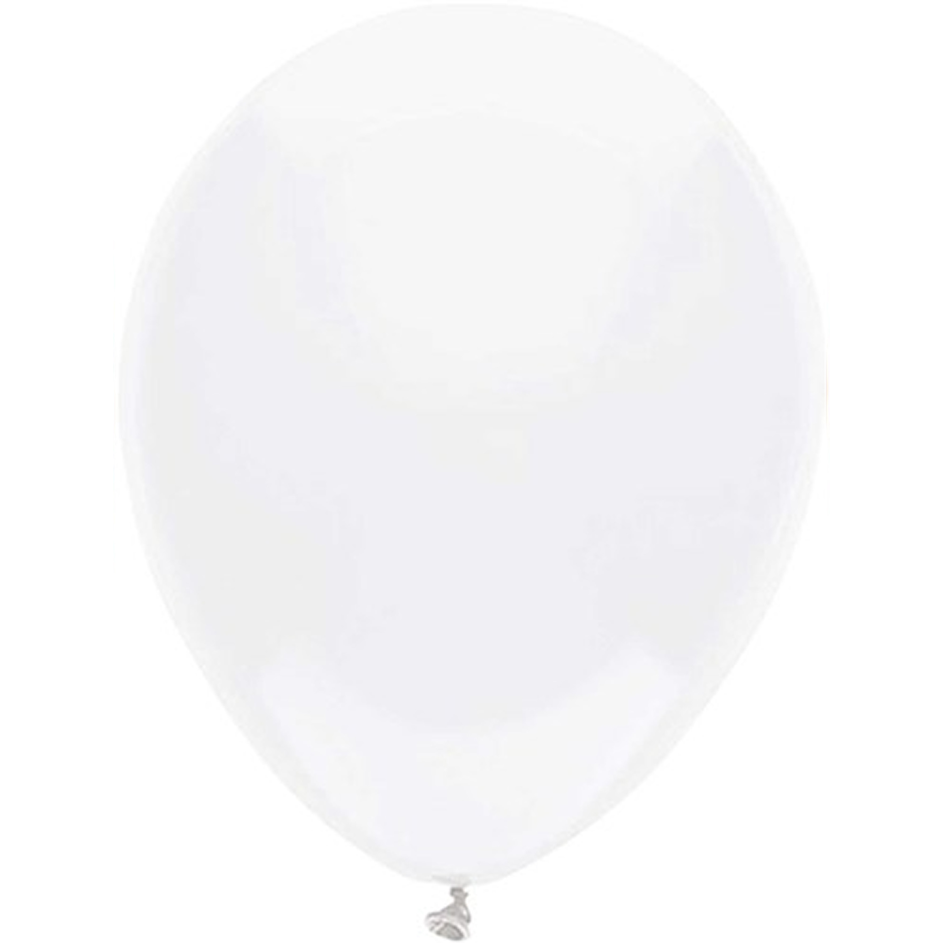 Ballonnen wit verjaardag-thema feest 100x stuks 29 cm