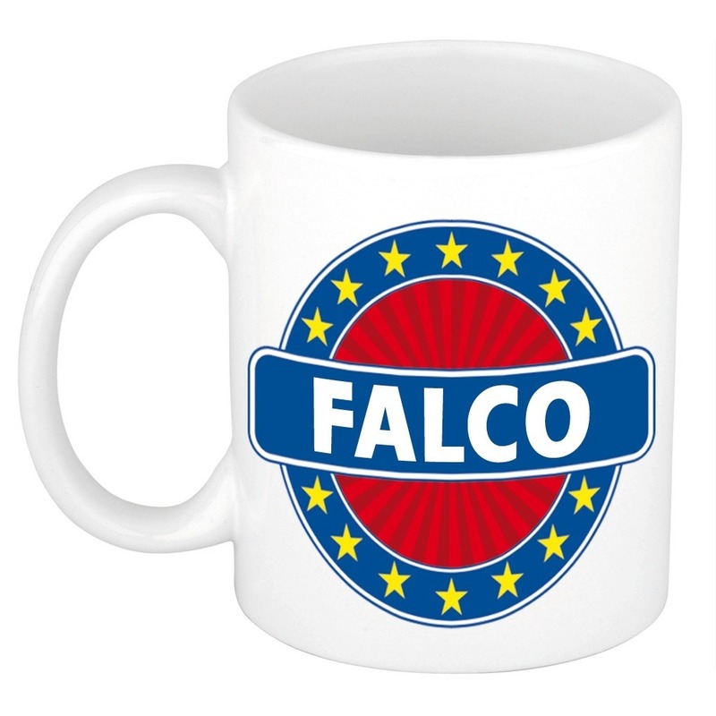 Falco naam koffie mok-beker 300 ml