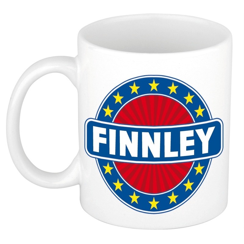 Finnley naam koffie mok-beker 300 ml
