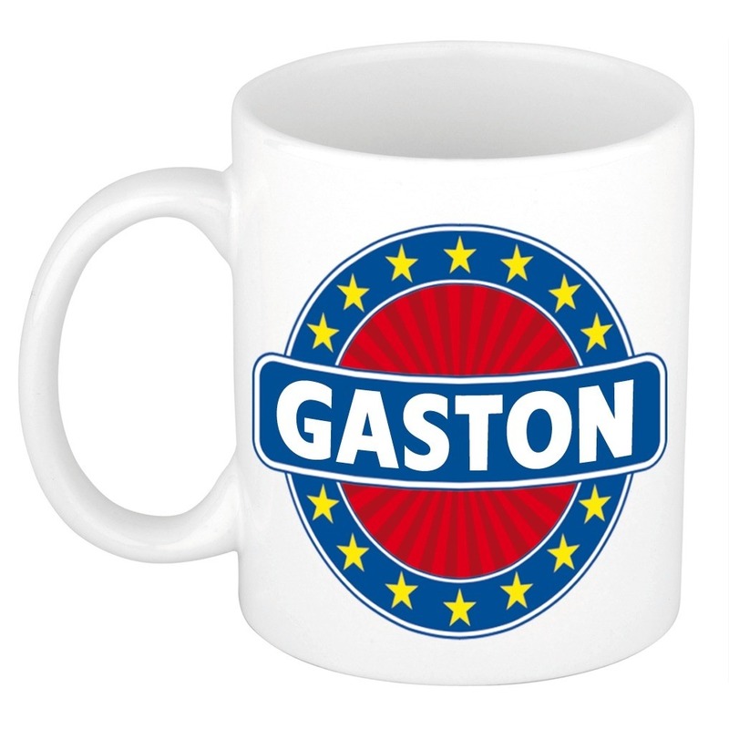 Gaston naam koffie mok-beker 300 ml