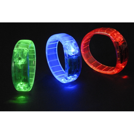 Gekleurde armband met LED lichtjes