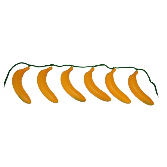 Hawaii tropische verkleedaccessoire Bananen riem 94 cm rokje