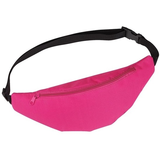 Heuptasje-buideltasje-fanny pack roze 35 cm