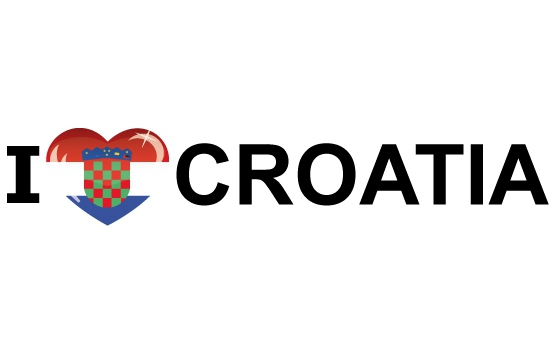 I Love Croatia sticker