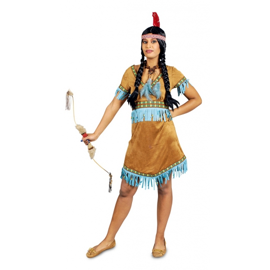 Indianen verkleed jurkje Nashota voor dames kopen
