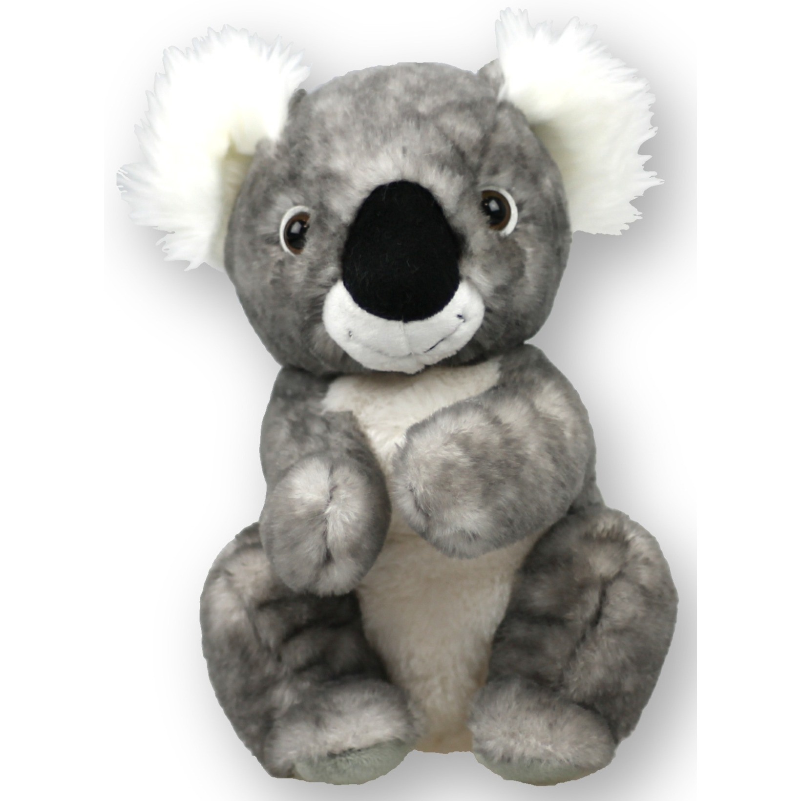 Inware pluche koala beer knuffeldier grijs zittend 22 cm