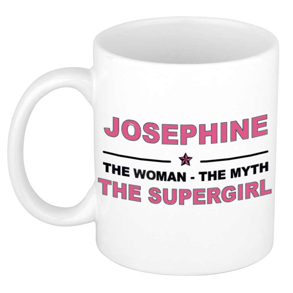Josephine The woman, The myth the supergirl cadeau koffie mok-thee beker 300 ml