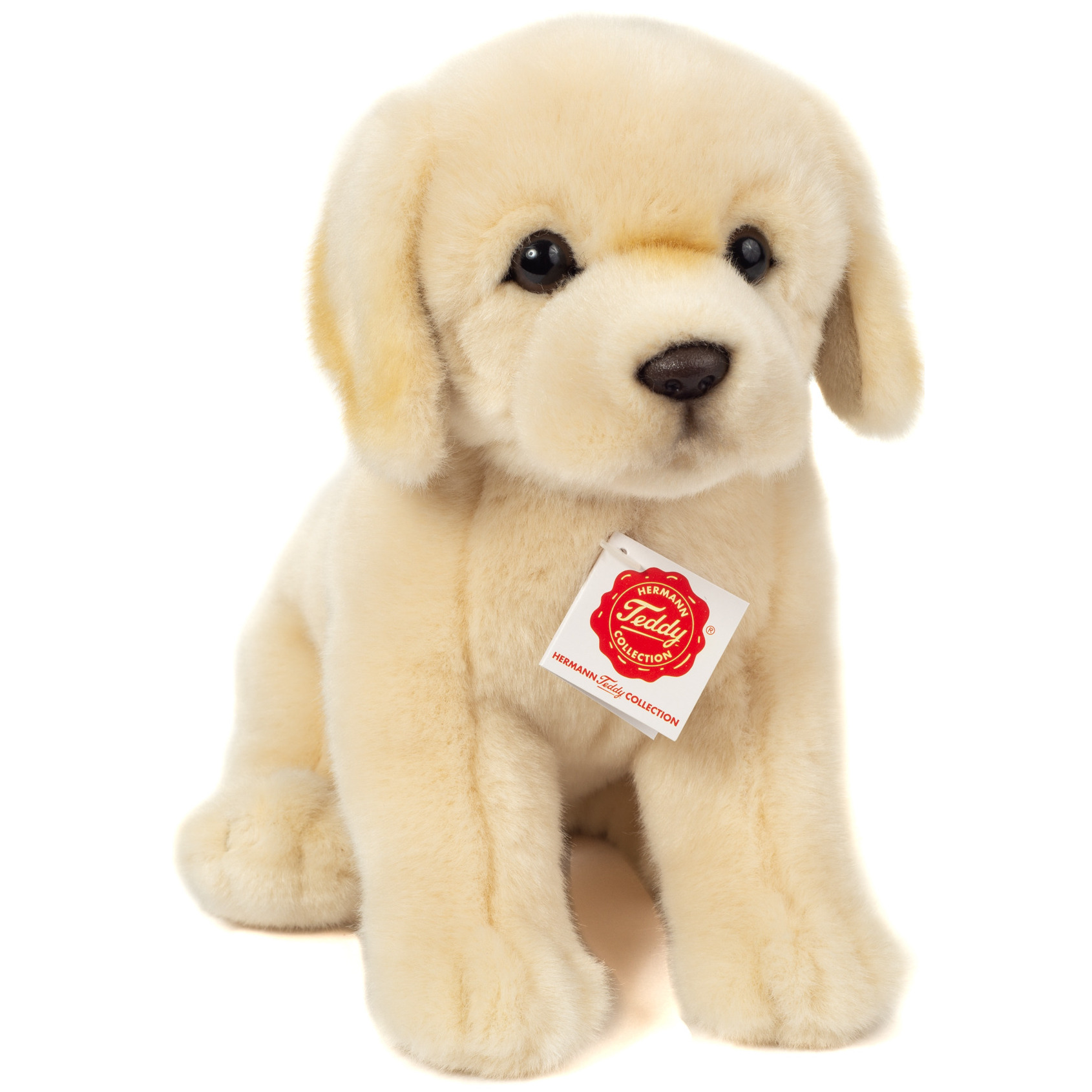 Knuffeldier hond Golden Retriever zachte pluche stof premium knuffels blond 25 cm