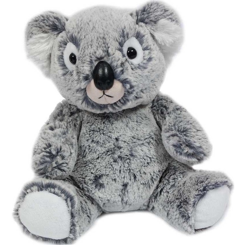 Koala pluche knuffel grijs 20 cm