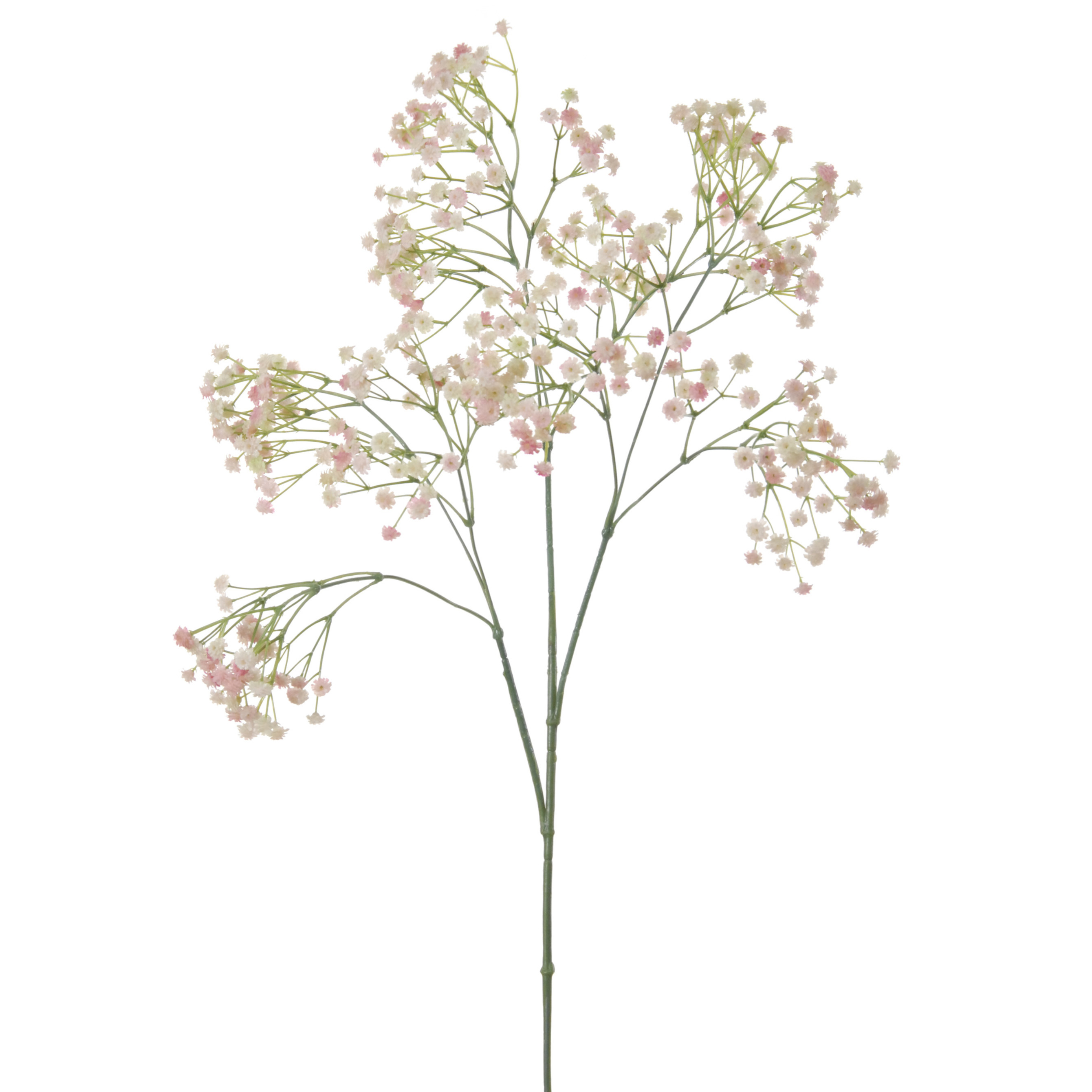 Kunstbloemen Gipskruid-Gypsophila takken roze 95 cm