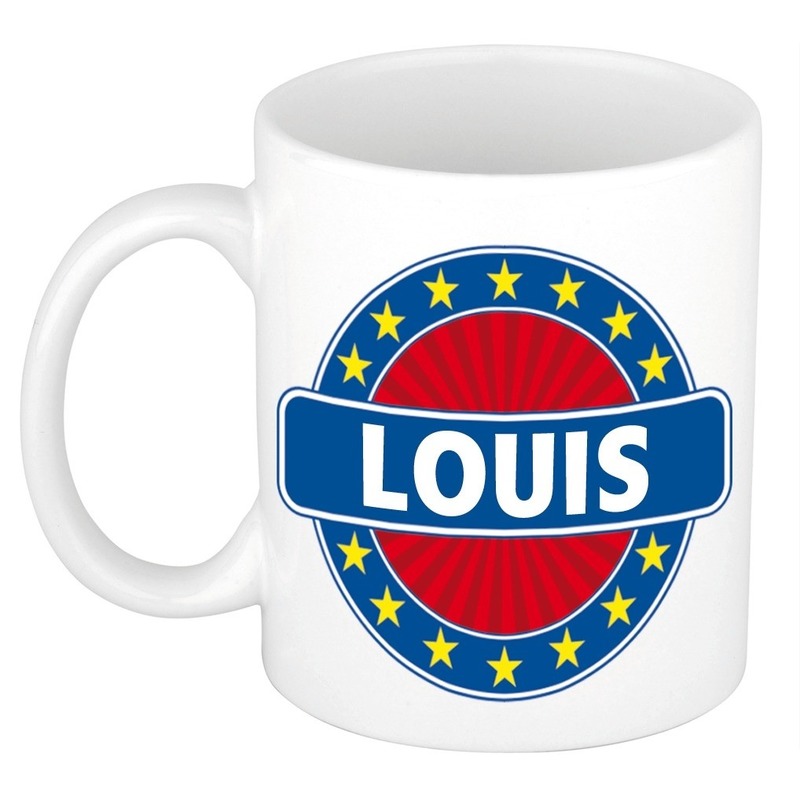 Louis naam koffie mok-beker 300 ml