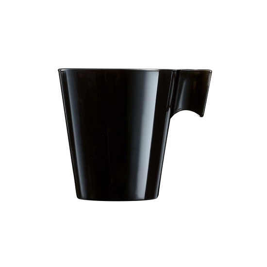 Lungo koffie-espresso bekers zwart