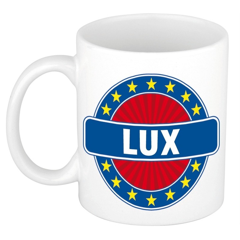 Lux naam koffie mok-beker 300 ml