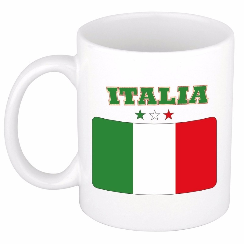 Mok Italiaanse vlag 300 ML