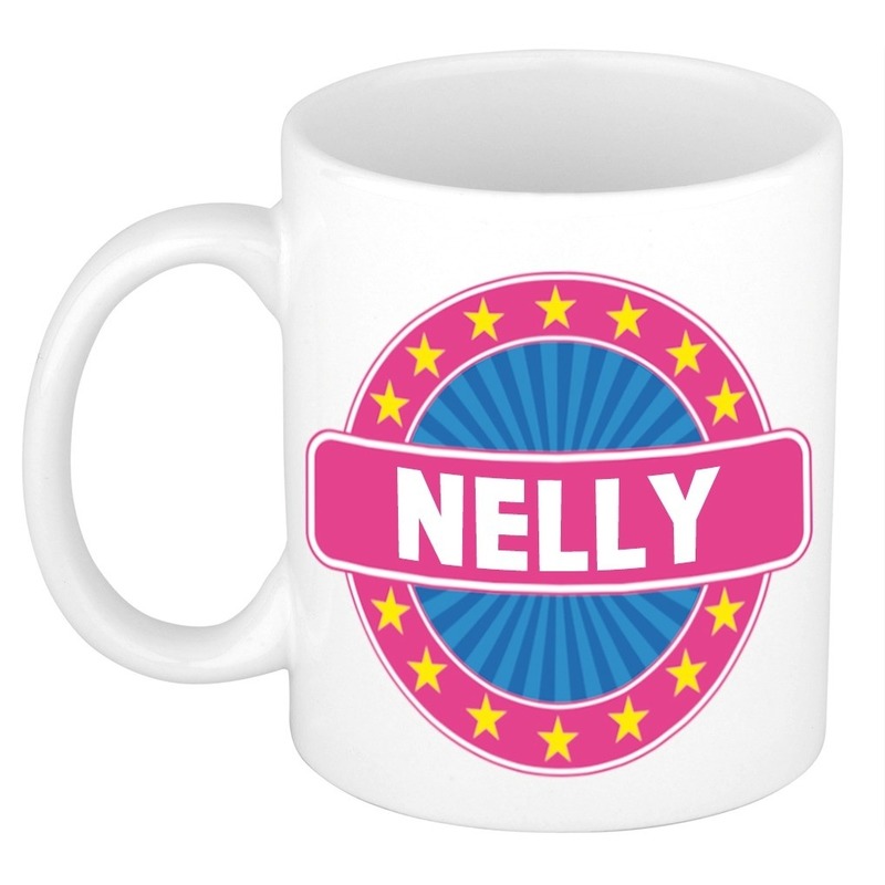 Nelly naam koffie mok-beker 300 ml