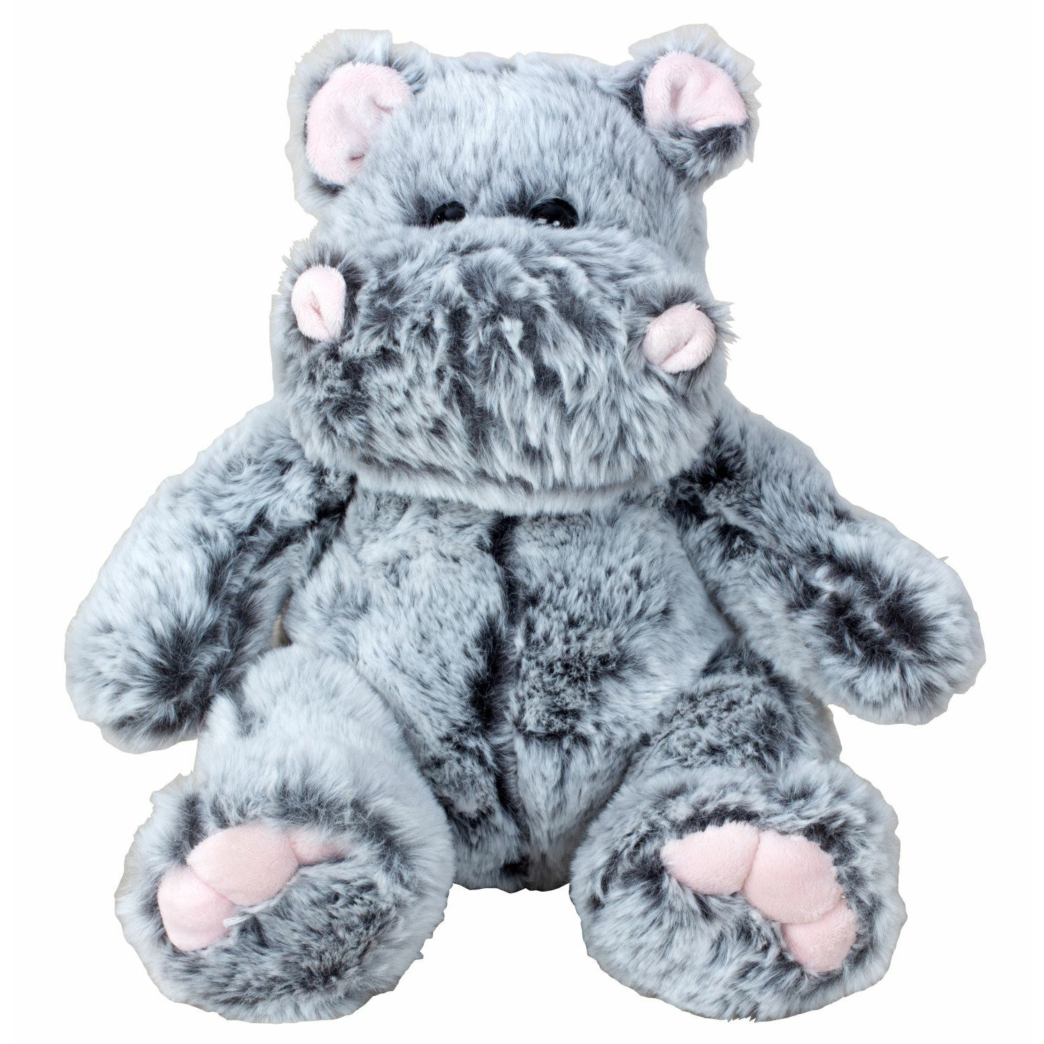 Nijlpaard knuffel van zachte pluche speelgoed dieren 26 cm