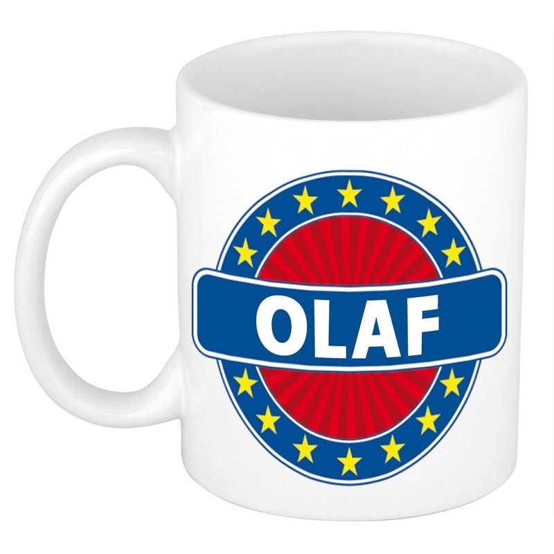 Olaf naam koffie mok-beker 300 ml