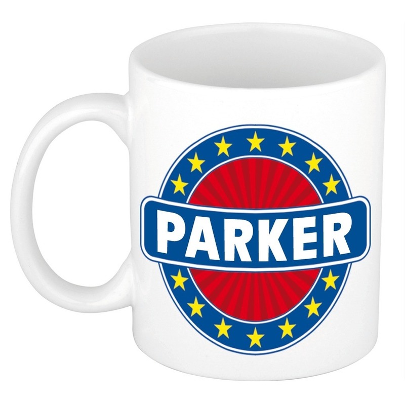Parker naam koffie mok-beker 300 ml
