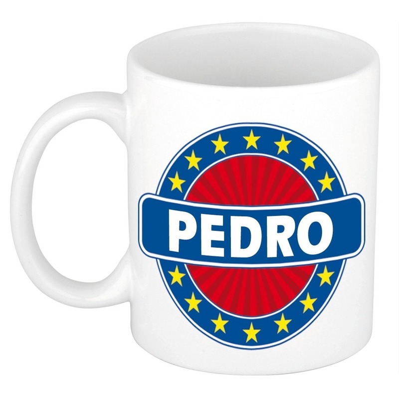 Pedro naam koffie mok-beker 300 ml
