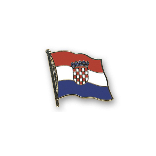 Pin broche Vlag Kroatië 20 mm