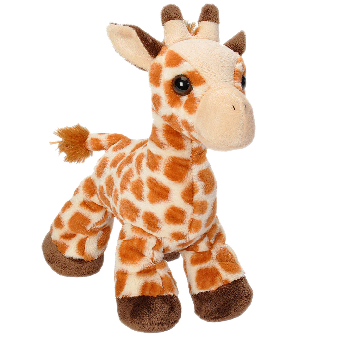 Pluche dieren knuffels Giraffe van 18 cm