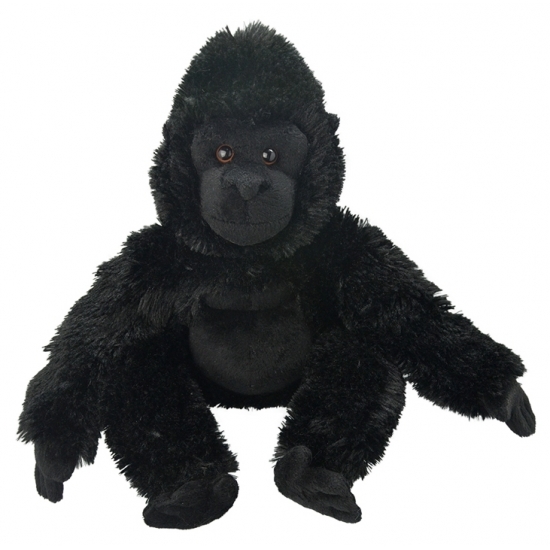Pluche gorilla apen knuffel 33 cm