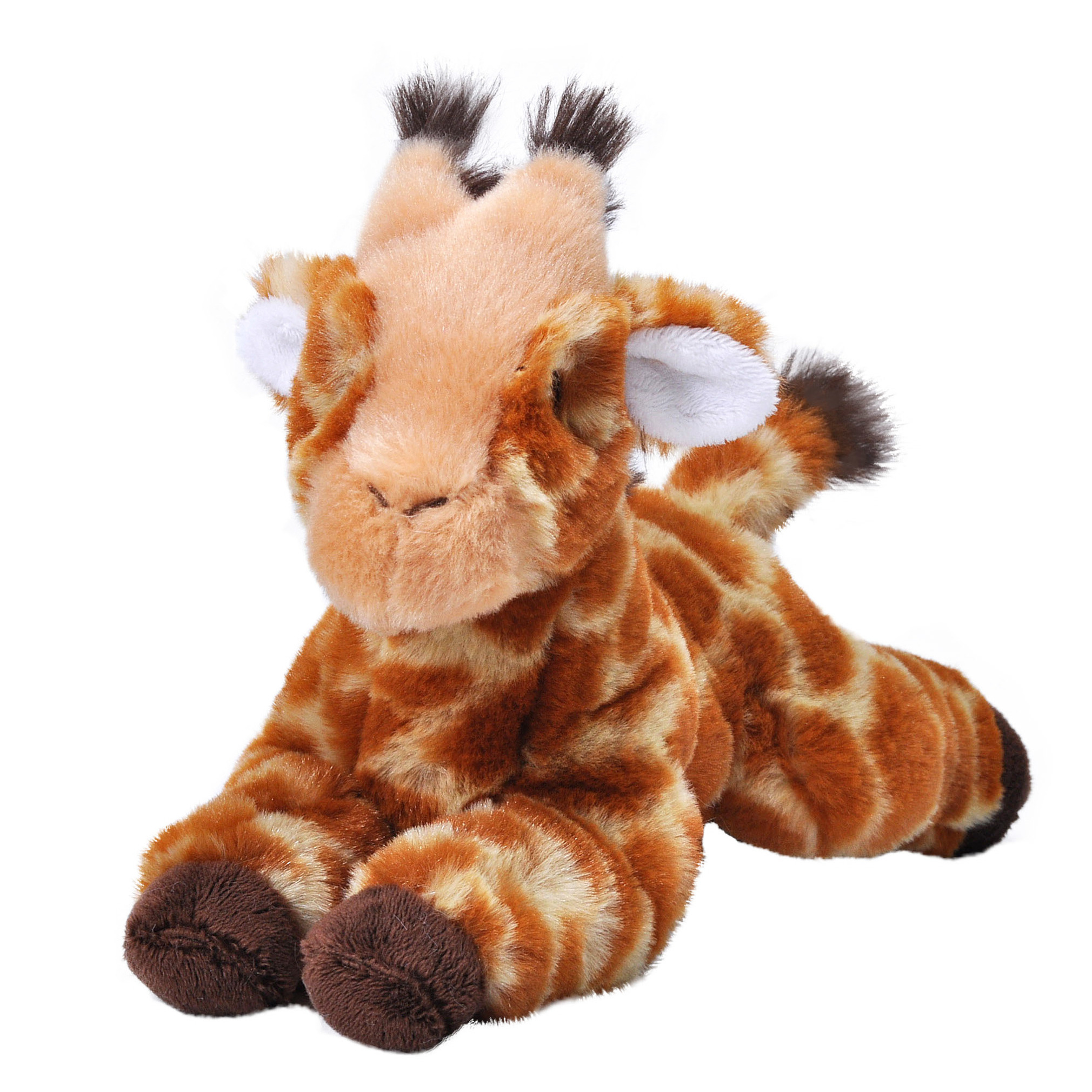 Pluche knuffel dieren Eco-kins giraffe van 25 cm