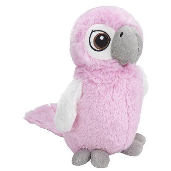 Pluche roze kaketoe vogel knuffel 27 cm baby speelgoed