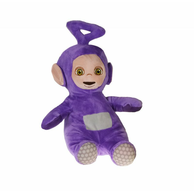 Pluche Teletubbies knuffel Tinky Winky - paars - 30 cm - Speelgoed