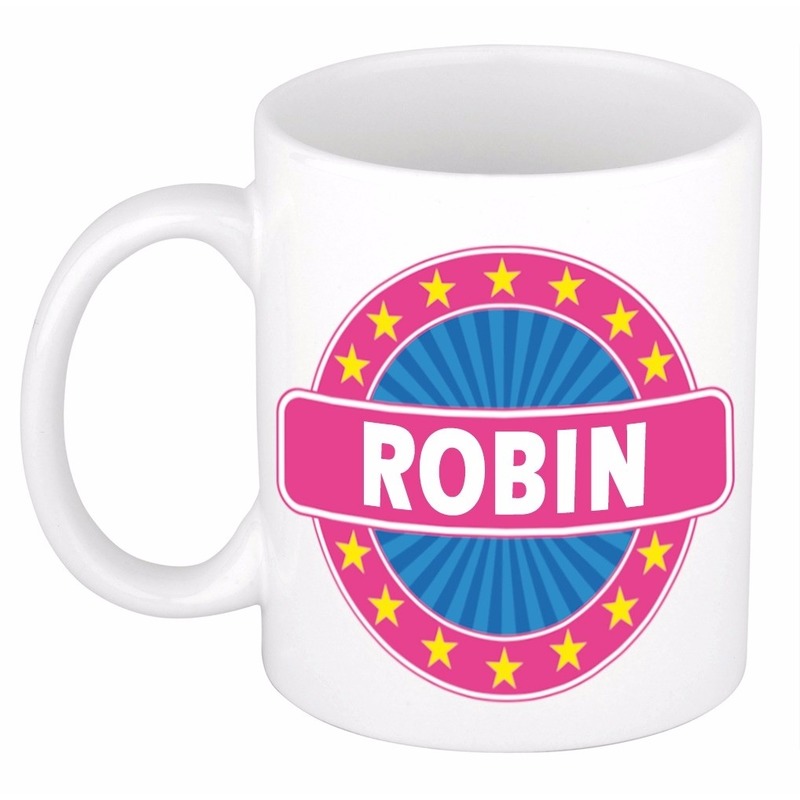 Robin naam koffie mok-beker 300 ml