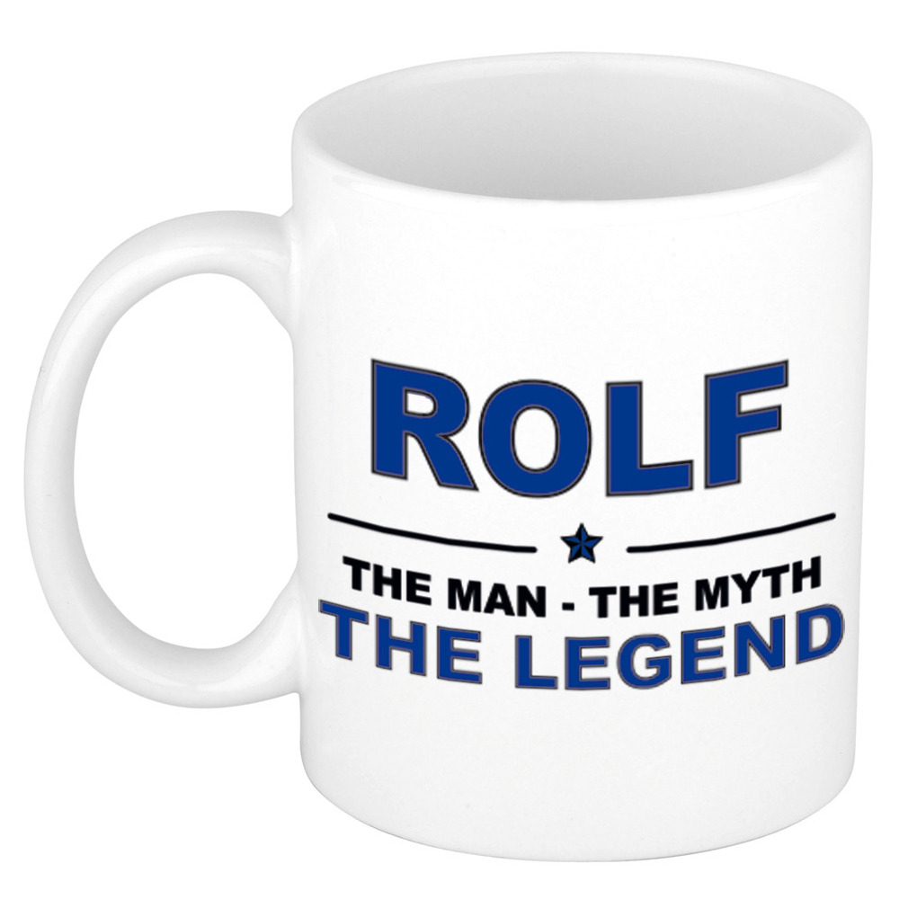 Rolf The man, The myth the legend cadeau koffie mok-thee beker 300 ml