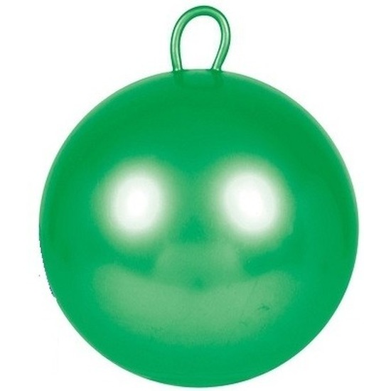 Skippybal groen 70 cm voor kinderen