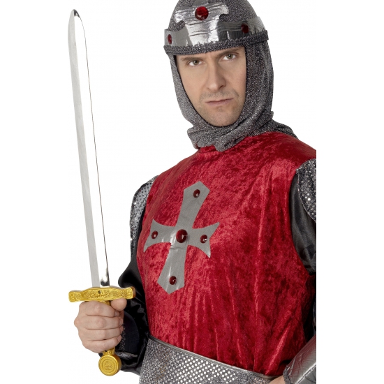 Smiffys Ridders verkleed-speelgoed zwaard plastic 65 cm