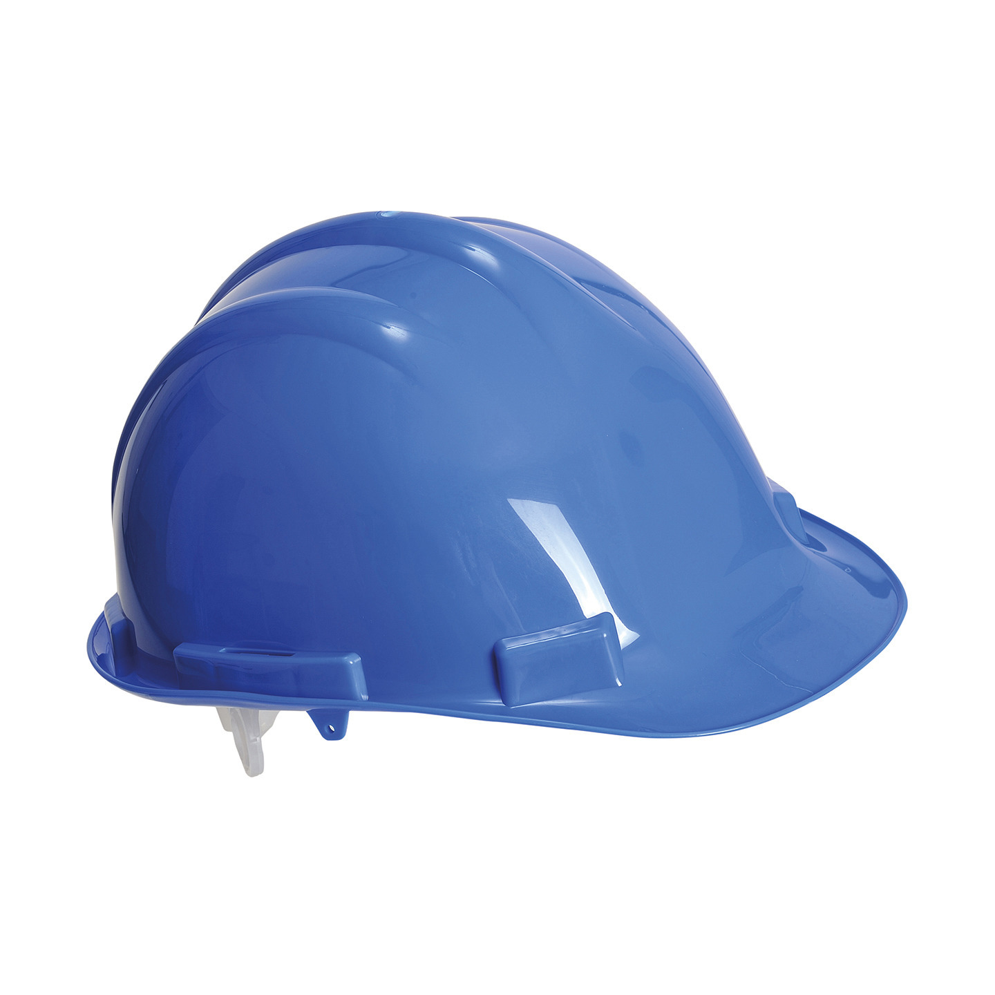 Veiligheidshelm-bouwhelm hoofdbescherming blauw verstelbaar 55-62 cm