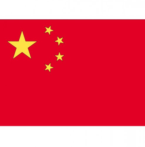 Vlag China stickers
