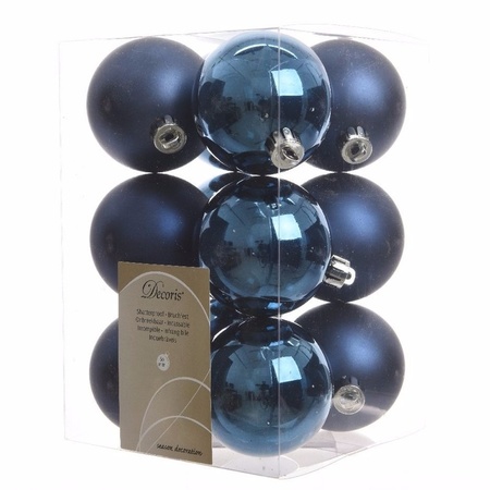Christmas set 100-pcs for 150 cm tree silver-dark blue