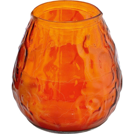 1x Orange lantern candle 48 burning hours