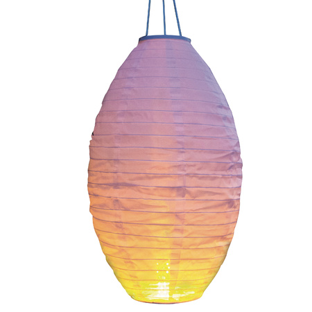 1x pcs solar lantern white with realistic flame effect 30 x 50 cm