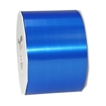 1x XL Hobby/decoration blue pink plastic ribbons 9 cm/90 mm x 91 meters