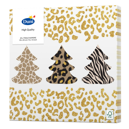 Papieren tafelkleed/tafellaken goud inclusief kerst servetten