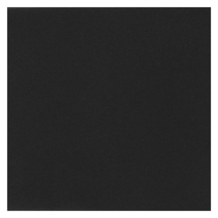 25x stuks feest servetten zwart - 40 x 40 cm - papier