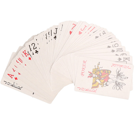 2x Pack of playing cards 54 pieces