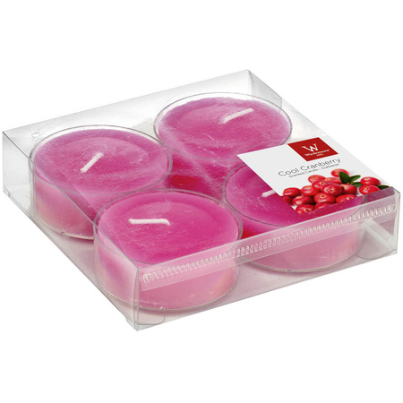 16x maxi size scented tealights lavender and cranberry 8 burginghours