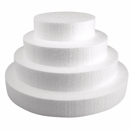 5x Styrofoam slices 25 cm