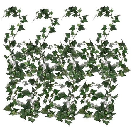 7x Ivy garland Hedera Helix 180 cm