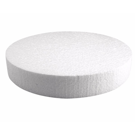 8x Styrofoam slices 25 cm