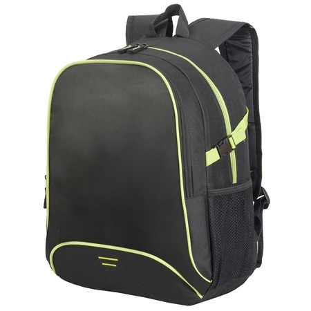 Allround bag backpack black/lime 44 cm
